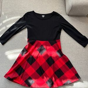 Jersey Fit & Flare Short-Sleeve Dress for Girls